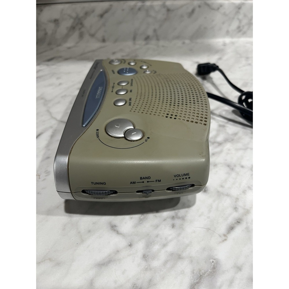 Emerson CKS1850 Research SmartSet AM-FM 2-Alarm Clock Radio Blue LED TESTED - Picture 5 of 6